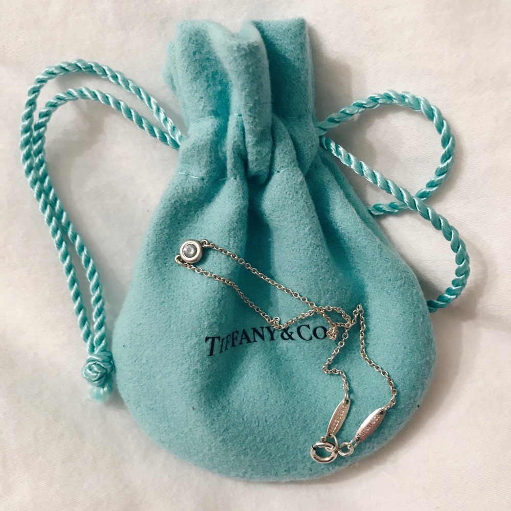 Tiffany Aquamarine Sterling Silver Bracelet